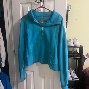 Lululemon Blue Scuba Hoodie M/L